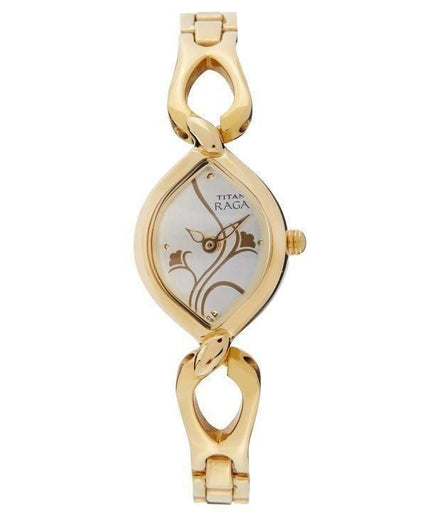 ⌚ Titan Analog Silver Dial Women’s Watch
