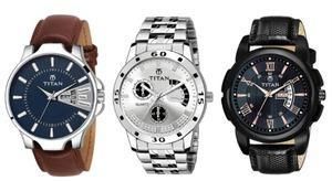 ⌚ Titan Pack of 3 – Men’s Analog Watches (50% OFF)