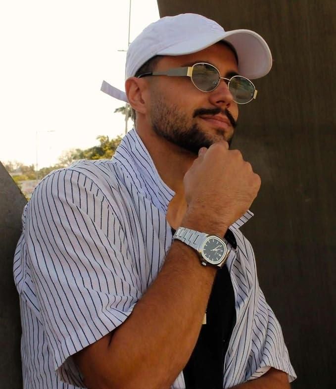 ⌚ Luxury Stainless Steel Watch