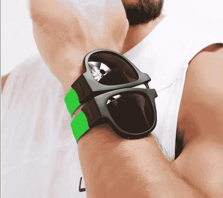 🕶️ Foldable Sunglasses Bracelet