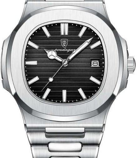 ⌚ Luxury Stainless Steel Watch